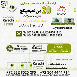 21 Days Umrah Packages from Karachi in 2025 – A Trusted Guide for Peaceful & Affordable Pilgrimage