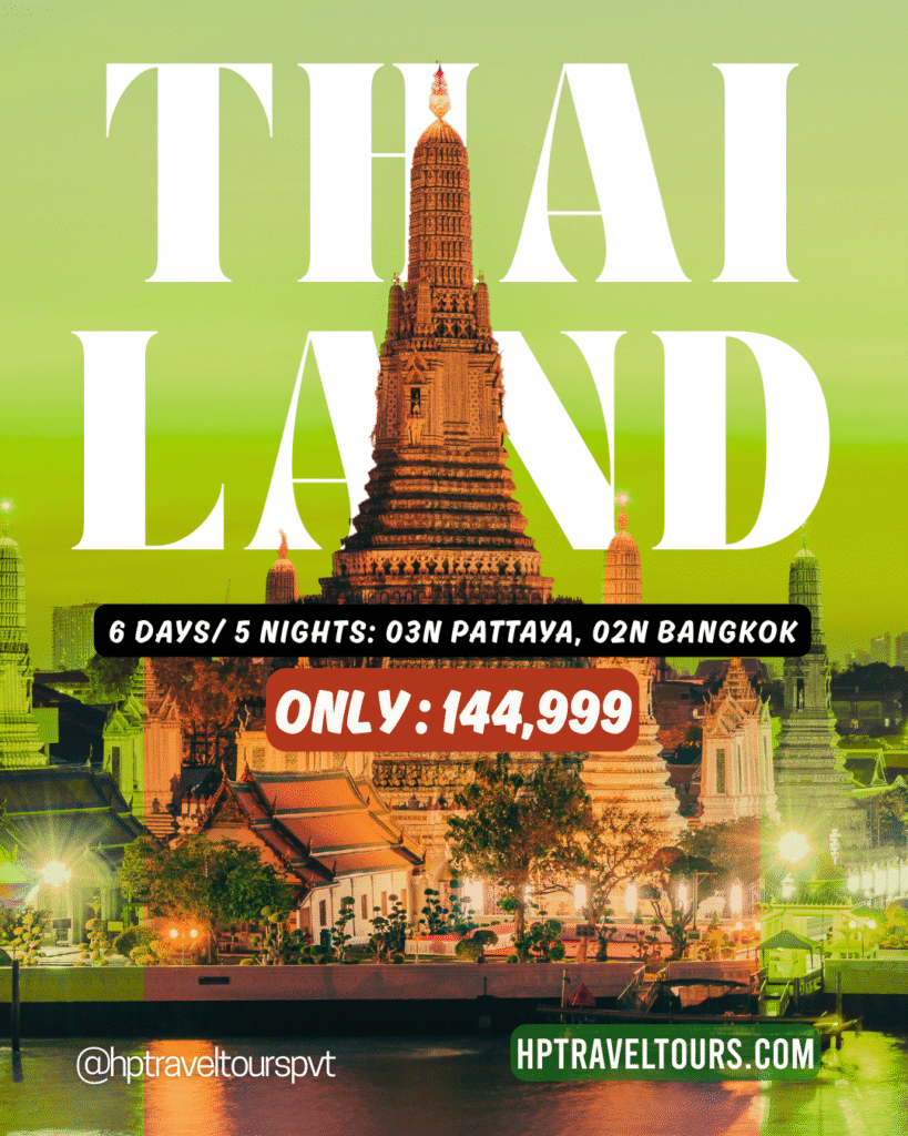 Best Thailand Corporate Tour Packages 2025 | HP Travel & Tours Pakistan