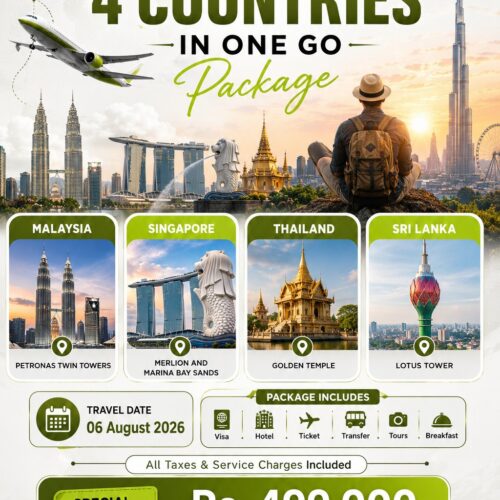 4-in-1 INTERNATIONAL GROUP TOUR 2026 | Thailand 🇹🇭 | Malaysia 🇲🇾 | Singapore 🇸🇬 | Sri Lanka 🇱🇰