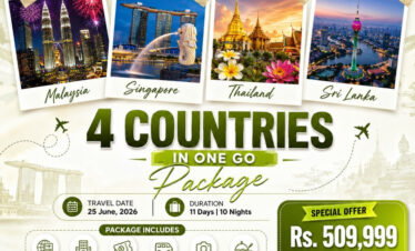 4-in-1 INTERNATIONAL GROUP TOUR Thailand 🇹🇭 | Malaysia 🇲🇾 | Singapore 🇸🇬 | Sri Lanka 🇱🇰 4 Countries in one Visit - Last Date to Register: Closing Soon
